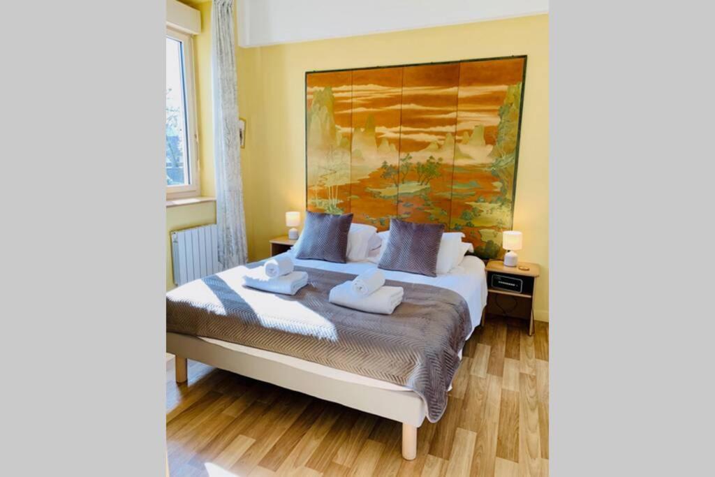 Le Petit Blanc - Vue Sur Le Square Des Lions Apartment Beaune  Bagian luar foto